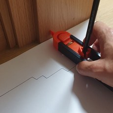 마리푸나 모양 본뜨기 스크라이빙 형틀게이지 _MF365148, 1개