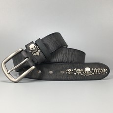 真皮女士細皮帶 駝色四葉草對扣 寬約1cm 長度含扣90cm
