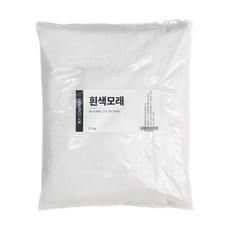 캔들천국 대용량 색모래 1kg, 흰색, 1개