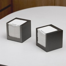 지문방지 스텐 냅킨 케이스 냅킨통 디스펜서 업소용 카페 무광, 1개