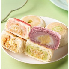 하이완 월병 간식 음식 추석 명절 중국 선물, 수제 청매화 재스민4x55g, 1개, 1g