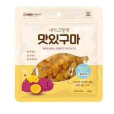 강아지 맛있구마 간식 큐브, 고구마, 5개 고구마, 5개