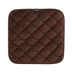 자동차 열선 시트 쿠션 전기 히팅 패드 플러시 커버 단계 온도 조절 자동 차단 워머, 1개, 4. Coffee