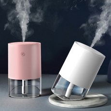 클레오 충전식 사선가습기 휴대용 USB 차량용가습기 무드등가습기, 클레오 충전식 사선가습기-카키