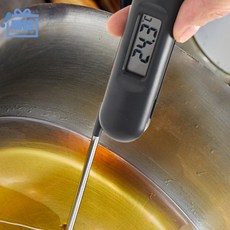 요리온도계 액체형 스테인리스 탐침 온도계 쓱템, 1개