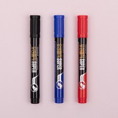 [모나미]유성매직슈퍼C 사각닙, 블랙