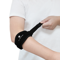 유큐어 힘줄 압박 엘보 팔꿈치 보호대 아대, 2개