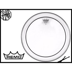 Remo 十二吋雙層透明油面鼓皮 PS-0312-00 音色集中 耐用度高, 1個