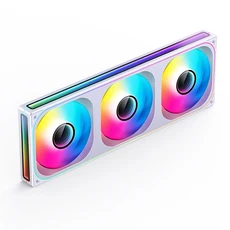 JONSBO 電腦散熱器，高效散熱，RGB燈效，多平台支援, 白, 1個, ZB-360WR