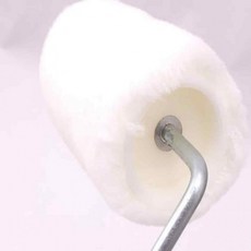 흰색롤러10cm 벽러 페인트롤라 유성롤러 도배롤러, 1개