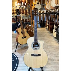 烏克時代 SAGA SF850GC優質入門吉他 41吋GA桶單板雲杉玫瑰木木吉他, 1個, 原木啞光