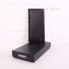 DERBY 真皮長夾 男士牛皮皮夾 禮盒裝