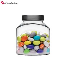 Pasabahce 橢圓形儲物罐 密封罐 餅乾罐 糖果罐 玻璃罐, 1個, 1500ml