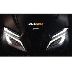 AJMB 整合式日行燈 MMBCU 改裝燈組 金白雙色, 1個
