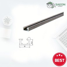 세이온 슬라이딩레일 2080 LM 가이드 소 2M 알루미늄 프로파일 레일, 1
