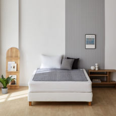 국내생산<2025년 10월 최신형 >당일출고 한일의료기 프리미엄 탄소열선 전기요 그레이 패턴 더블 HL-204D (135*180cm) 싱글(100*180cm), 싱글 100*180cm