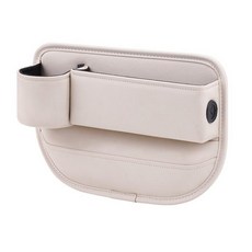 차량 수납 포켓 다기능 사이드포켓 시트백 오거나이저, 베이지 1개, 1개