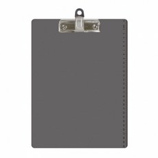 A4輕便文件板夾 霧黑款 附30公分尺規 書寫墊板資料夾, 1個, 霧黑