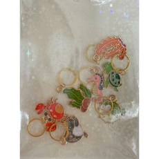 [니니] 핸드메이드 마커링, 7개, 해양생물