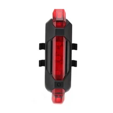 USB 충전식 자전거 헤드라이트 미등 세트 - 한 라이딩 미니 소형 경고 후면 하이라이트 전면 램프 2025, [01] Red, 01 RED, 1개