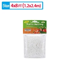 그물망 울타리 촘촘한 새 동물 메쉬 나일론 보호망 휀스 안전망 정원 등반 그물 격자 그물 꽃을위한 중장비, 09 4x8FT (1.2x2.4m)