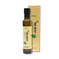 햄프씨드오일 250ml 대마씨유 식용오일 유리용기, 1