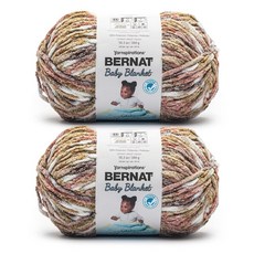 Bernat Baby Blanket 태비 실 - 1팩, 1 Pack, TABBY