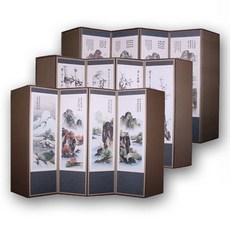 (두레공예사) 추사 6폭 병풍 (병풍커버포함) nys+576GJ