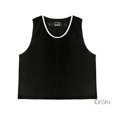 스타 유소년 팀 조끼 W4003J 13V 검정 S 축구 농구 스포츠 1개입