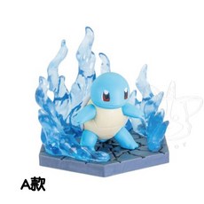 M.M小舖 T-ARTS 轉蛋 扭蛋 精靈寶可夢特效公仔 全4款, 1個, A款/傑尼龜1E060