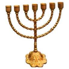 佳音書坊金燈台 SJ-D03 教會專區燈台 32*32cm, 金色