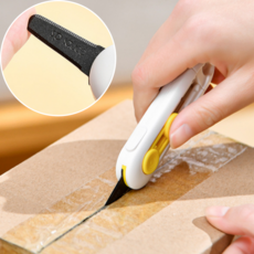 셀클릭 끝이 뭉툭하여 안전한 언박싱 택배박스칼, 1개, 화이트