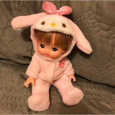 寶媽倉庫 小美樂長耳美樂套裝 寶寶玩具 娃娃玩具 安全無毒, 美樂蒂服, 1個