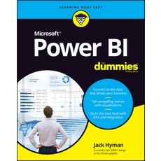 (영문도서) Microsoft Power Bi for Dummies Paperback, English, 9781119824879