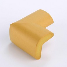 兒童寶寶安全防撞角 加厚桌角護角 傢俱防護, 1個, 木色,1個裝