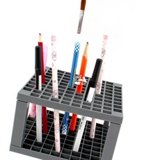 붓통 케이스 96홀 브러쉬건조대 볼펜꽂이 붓케이스
