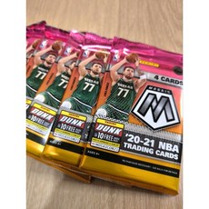 安心卡舖 全新卡盒 2020/21 Mosaic Basketball Blaster Box 馬賽克手雷 籃球卡片收藏保護盒, 1個, 全新卡包