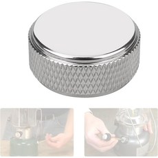 콜먼 랜턴 및 스토브의 교체 부품과 호환되는 LVACODV 필러 캡 - 황동 건설 모델 3000000454, Silvery White