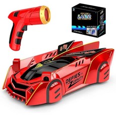 노야 원격 조종 자동차 장난감 - RC카 벽타기 경주차 스포츠카, red