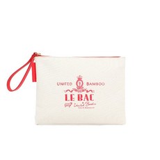 UNITED BAMBOO 가방 클러치백 ULB062 프린트 클러치 레드