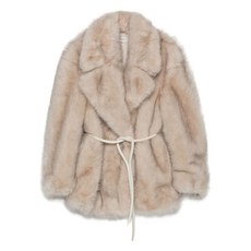 스포트막스 로사리아 페이크 퍼 코트