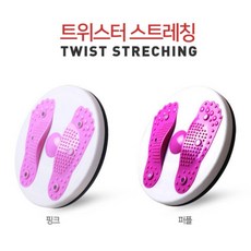 거실용 뱃살빼기 회전판 지압 트위스트보드 마사지, 상세페이지 참조, 비아준 E발지압트위스트기 퍼플