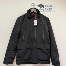 Superdry 無帽 旗艦款立領風衣外套 防風防潑水薄款透氣網眼, 黑,XXXL, 1個