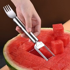 수박커터기/컷팅기 썰기 자르기 자르는칼 화채 빙수 큐브 수박칼, 1개