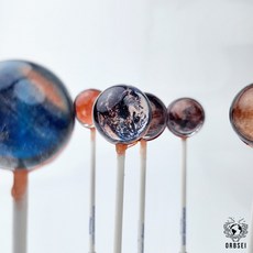 발렌타인 행성캔디 막대사탕 롤리팝 6개입, 1, 18.5g