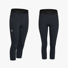 [스파이더] 여성 레터링 로고 밴드 7부 레깅스 SPHPCNFL253WBLK 555149