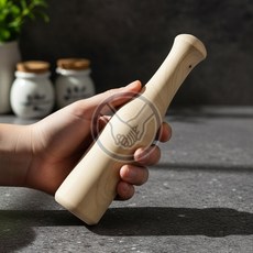 더가 나무 절구방망이