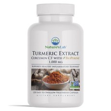 Nature's Lab 薑黃萃取素食膠囊 1000mg, 1個, 120顆