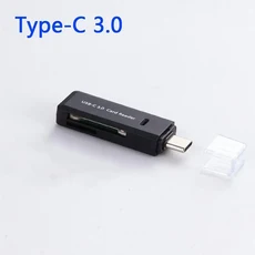 2-in-1 다기능 타입 C 3.0 카드 리더기 TF 메모리 USB 플래시 드라이브 어댑터 (PC 노트북용), 04 A1