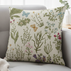 서플라이랩 디자인 프린팅 쇼파쿠션 컬렉션 국산솜포함, 34플랜테리아